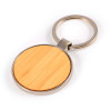 Promotional Bamboo Detailed Keyrings Unbranded